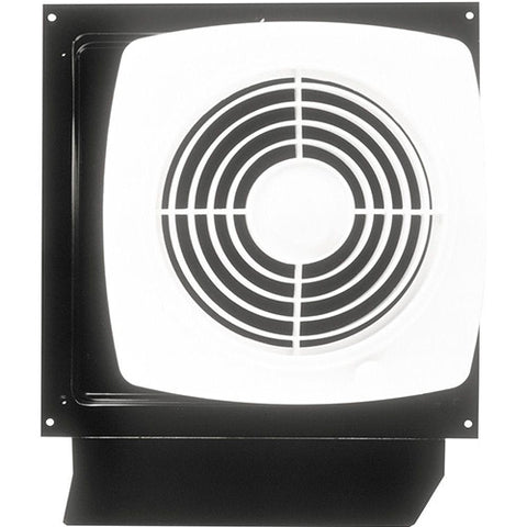 Broan-Nutone 509S 8", Through Wall Fan, White Plastic Grille, 180 CFM.