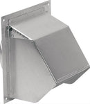 Broan-Nutone 641 Wall Cap, Aluminum, 6" Round Duct.