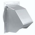 Broan-Nutone 647 Wall Cap, Aluminum, 7" Round Duct.