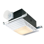Broan-Nutone 656 Heater/Light, White Plastic Grille, 100W Light.