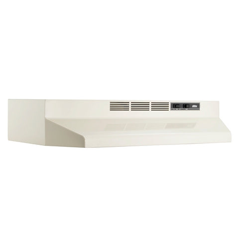 Broan-Nutone 413002 30", Bisque , Under Cabinet Hood, Non-ducted.