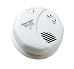 brk sc7010bv carbon monoxide smoke alarm 120v hardwired photoelectric w battery backup voice warning