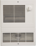 Broan-Nutone 9810WH Wall Heater, High-Capactiy, 1000W Heater, White Grille, 120/240V.