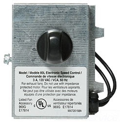 Broan-Nutone 80L Variable Speed Control,  3.0 Amp, 120 Volts, 60 Hz (may be used with select models).