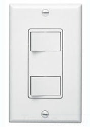 Broan-Nutone 68W 2-Function Control, White, 15 amp, 120V.