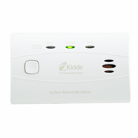 Kidde C3010 Carbon Monoxide Detector, 10-Year Worry-Free DC Sealed Lithium Battery Powered