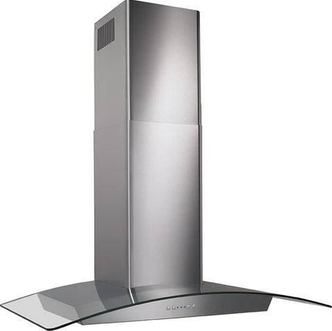 Broan-Nutone EW5630SS 30", Stainless steel, Curved Glass Canopy, 500 CFM, Electronic Control