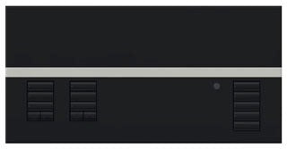 Lutron QSGFP-2BL QSG MATTE COVER 2 SHADE