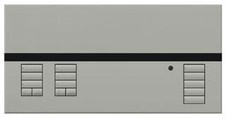 Lutron QSGFP-2GR QSG MATTE COVER 2 SHADE