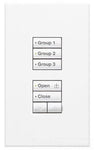 Lutron QSWS2-1RLDN-WH QSWS2 WALLSTN 1RLD N/INS WH