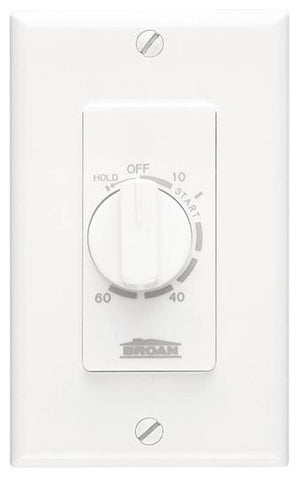 Broan-Nutone P59V BROAN P59V 60 MINUTE IVORY TIMER