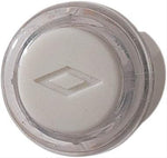 Broan-Nutone PB18LWHCL Door Chime Pushbutton, clear with white cap — lighted