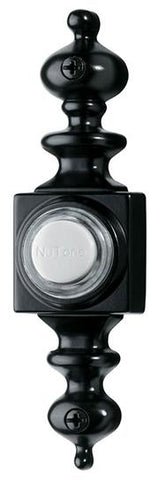 Broan-Nutone PB4LBL Door Chime Pushbutton, lighted in black