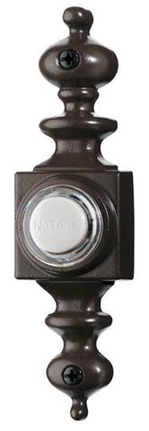 Broan-Nutone PB4LBR Door Chime Pushbutton, lighted in oil-rubbed bronze