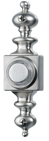 Broan-Nutone PB4LSN Door Chime Pushbutton, lighted in satin nickel