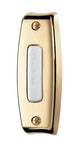 Broan-Nutone PB7LPB Door Chime, Pushbutton, lighted in polished brass