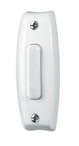 Broan-Nutone PB7LWH Door Chime, Pushbutton, lighted in white