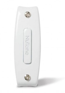 Broan-Nutone PB7WH Door Chime, Pushbutton, unlighted in white
